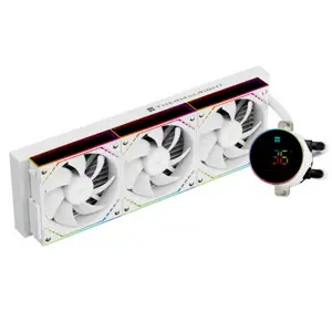 Thermalright Frozen Magic 360 Digital ARGB V2 360mm AIO Liquid CPU Cooler, Triple Fan High Performance Water Cooling System with Digital Display and ARGB Lighting