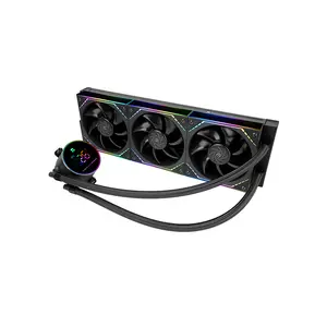 Thermalright Frozen Magic 360 Digital ARGB V2 360mm AIO Liquid CPU Cooler, Triple Fan High Performance Water Cooling System with Digital Display and ARGB Lighting