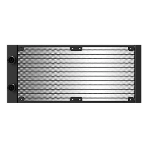ID-COOLING FX240 LCD 240mm Liquid CPU Cooler, Dual Fan AIO Water Cooling System with Integrated LCD Display and ARGB Lighting