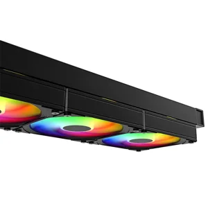 ID-COOLING FX360 INF 360mm Liquid CPU Cooler, Triple Fan AIO Water Cooling System with Infinity Mirror ARGB Lighting