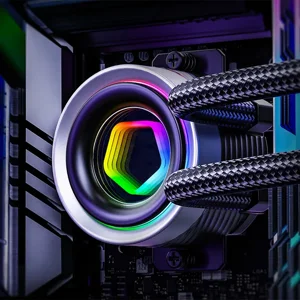 ID-COOLING FX360 INF 360mm Liquid CPU Cooler, Triple Fan AIO Water Cooling System with Infinity Mirror ARGB Lighting