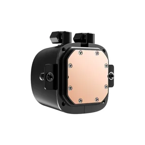ID-COOLING FX360 LCD 360mm Liquid CPU Cooler, Triple Fan AIO Water Cooling System with Integrated LCD Display and ARGB LightingFX360 LCD
