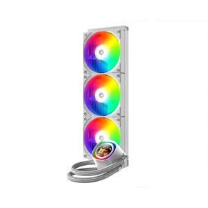 ID-COOLING FX360 LCD 360mm Liquid CPU Cooler, Triple Fan AIO Water Cooling System with Integrated LCD Display and ARGB LightingFX360 LCD