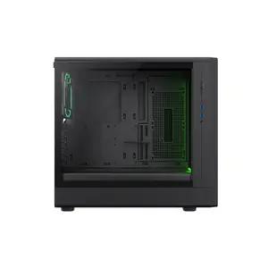 GameMax CLAW 460 Mid Tower Gaming PC Case Black Edition, Tempered Glass Gaming Chassis, High-Airflow Design, Premium Gaming and Performance PC Case