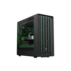 GameMax CLAW 460 Mid Tower Gaming PC Case Black Edition, Tempered Glass Gaming Chassis, High-Airflow Design, Premium Gaming and Performance PC Case