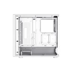 GameMax CLAW 460 White Mid Tower Gaming PC Case, Tempered Glass Gaming Chassis, High-Airflow Design, Premium Gaming and Performance PC Case