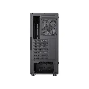 GameMax FORGE AB Premium Mid Tower ATX Gaming PC Case, Tempered Glass High-Airflow Chassis, Premium Cooling Design, Gaming and Performance PC Case