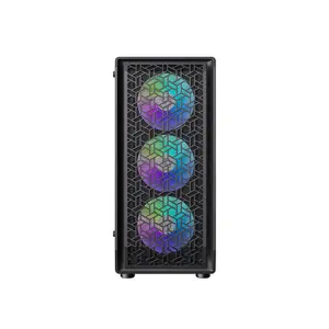 GameMax FORGE AB Premium Mid Tower ATX Gaming PC Case, Tempered Glass High-Airflow Chassis, Premium Cooling Design, Gaming and Performance PC Case