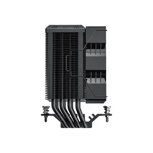GameMax GAMMA 90 Digital Tower CPU Air Cooler Black Edition, Digital Display Monitoring Design, Tower Heatsink Cooling System, High-Performance CPU Air Cooler