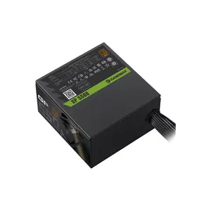GameMax GP 550B 550W Gaming Power Supply Black Edition, 80 PLUS Bronze Certified Efficiency, Reliable Power Delivery Design, High-Performance ATX PSU for Gaming and Productivity PCs