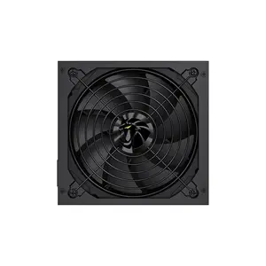 GameMax GP 650B 650W Gaming Power Supply Black Edition, 80 PLUS Bronze Certified Efficiency, Reliable Power Delivery Design, High-Performance ATX PSU for Gaming Systems