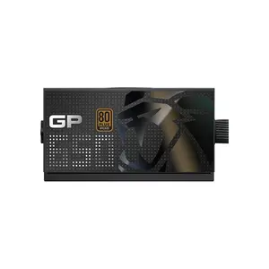 GameMax GP 650B 650W Gaming Power Supply Black Edition, 80 PLUS Bronze Certified Efficiency, Reliable Power Delivery Design, High-Performance ATX PSU for Gaming Systems