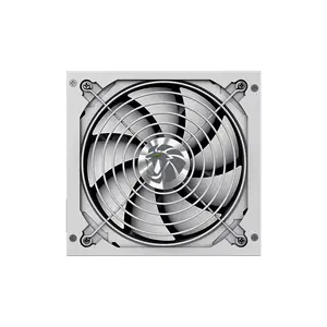 GameMax GP 650B HW 650W Gaming Power Supply White Edition, 80 PLUS Bronze Certified Efficiency, Reliable Power Delivery Design, High-Performance ATX PSU for Gaming Systems
