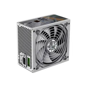 GameMax GP 650B HW 650W Gaming Power Supply White Edition, 80 PLUS Bronze Certified Efficiency, Reliable Power Delivery Design, High-Performance ATX PSU for Gaming Systems