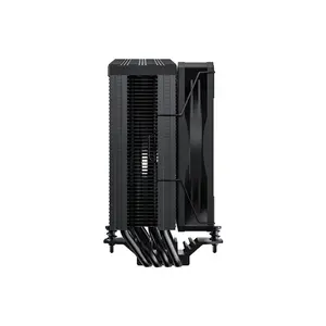 GameMax SIGMA 520 Digital Tower CPU Air Cooler Black Edition, Digital Display Monitoring Design, Tower Heatsink Cooling System, High-Performance CPU Air Cooler