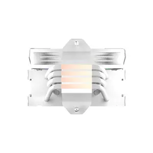 GameMax SIGMA 520 Digital Tower CPU Air Cooler White Edition, Digital Display Monitoring Design, Tower Heatsink Cooling System, High-Performance CPU Air Cooler