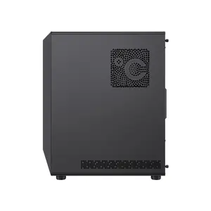 GameMax VISTA COC AB ATX Mid Tower Panoramic Gaming PC Case, Tempered Glass Full-View Chassis, Showcase Design, High-Airflow Gaming and Performance PC Case