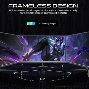 Gameon GOES22FHD120IPS 22 Inch FHD 120Hz Fast IPS Gaming Monitor, Full HD Resolution, 120Hz Refresh Rate, Fast IPS Panel, High Refresh Rate Gaming Display