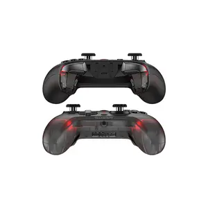 GameSir Cyclone 2 Black Wireless Gaming Controller, Mag-Res TMR Sticks, Hall Effect Triggers, Bluetooth, 2.4GHz Dongle & Wired, Micro Switch ABXY, 2 Back Buttons, 860mAh Battery, RGB, Gyroscope & Charging Dock