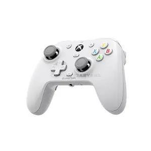 GameSir G7 HE Elite White Wired Gaming Controller for Xbox Series X|S, Xbox One & PC, Anti-Drift Hall Effect Sticks, Hall Effect Magnetic Triggers, E-Sport Micro Switch Face Buttons, 2 Remappable Back Buttons, 4 Rumble Motors, 3.5mm Audio Jack