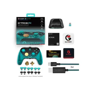 GameSir G7 Pro 8K PC Aimlabs Edition Wireless Esports Controller, Official Aimlabs Licensed, Mag-Res TMR Sticks Gen-2, 8000Hz Polling Rate, Dual-Mode Hall Effect Triggers, 4 Remappable Macro Buttons, 2.4GHz / USB-C