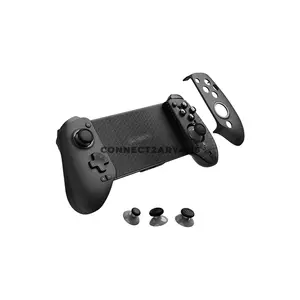 GameSir G8 Plus Bluetooth Stretchable Mobile Gaming Controller, Hall Effect Sticks & Triggers, 1000mAh Battery, 6-Axis Gyroscope, Dual Back Buttons, Magnetic Faceplate, iOS, Android, Switch, Tablets & PC