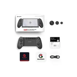 GameSir G8 Plus Bluetooth Stretchable Mobile Gaming Controller, Hall Effect Sticks & Triggers, 1000mAh Battery, 6-Axis Gyroscope, Dual Back Buttons, Magnetic Faceplate, iOS, Android, Switch, Tablets & PC