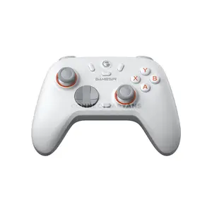 GameSir Nova Lite 2 Luminous White Multiplatform Wireless Gaming Controller, Hall Effect Sticks & Triggers, Mechanical Circular D-Pad, 1000Hz Polling Rate, Trigger Stops, 2 Macro Back Buttons, Bluetooth / 2.4GHz / USB-C