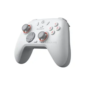 GameSir Nova Lite 2 Luminous White Multiplatform Wireless Gaming Controller, Hall Effect Sticks & Triggers, Mechanical Circular D-Pad, 1000Hz Polling Rate, Trigger Stops, 2 Macro Back Buttons, Bluetooth / 2.4GHz / USB-C