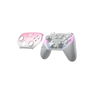 GameSir Super Nova Whipped Pink Wireless Gaming Controller, Hall Effect Sticks & Triggers, 1000Hz Polling, Bluetooth, 2.4GHz & Wired, 2 Mappable Back Buttons, 1000mAh Battery, RGB & Charging Station GameSir