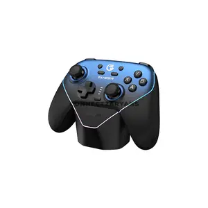 GameSir Super Nova Nightfall Blue Wireless Gaming Controller, Hall Effect Sticks & Triggers, 1000Hz Polling, Bluetooth, 2.4GHz & Wired, 2 Mappable Back Buttons, 1000mAh Battery, RGB & Charging Station
