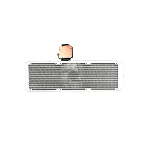 GFURY GF 360 Hurrican 360mm ARGB Liquid CPU Cooler, White Edition, Triple Fan AIO Water Cooling System with Addressable RGB Lighting