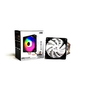 GFURY GF T400 CoolStorm ARGB CPU Air Cooler, Tower Heatsink Design, Direct Contact Heatpipe Technology, Addressable RGB Fan, High-Performance CPU Cooling Solution