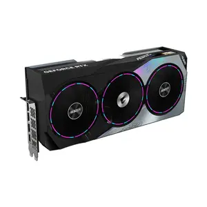 GIGABYTE AORUS GeForce RTX 4080 SUPER MASTER 16G Graphics Card, 16GB GDDR6X, 10240 CUDA Cores, 2625MHz Boost Clock, WINDFORCE Triple-Fan Cooling, PCIe 4.0 Graphics Card