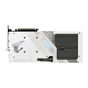 GIGABYTE AORUS GeForce RTX 4080 SUPER XTREME ICE 16G Graphics Card, 16GB GDDR6X, 10240 CUDA Cores, 2700MHz Boost Clock, WINDFORCE Triple-Fan Cooling, PCIe 4.0 Graphics Card