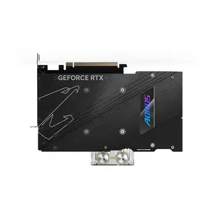 GIGABYTE AORUS GeForce RTX 4080 XTREME WATERFORCE WB 16G Graphics Card, 16GB GDDR6X, 9728 CUDA Cores, 2565MHz Boost Clock, WATERFORCE Water Block Cooling, PCIe 4.0 Graphics Card