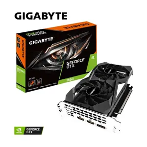 GIGABYTE GeForce GTX 1650 OC 4G Graphics Card, 4GB GDDR5 Memory, 1710MHz Boost Clock, WINDFORCE Dual Fan Cooling System, NVIDIA Turing Entry-Level Gaming GPU