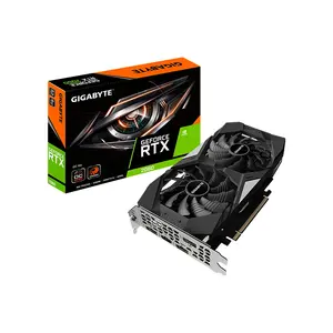 GIGABYTE GeForce RTX 2060 OC 6G Graphics Card, 6GB GDDR6 Memory, 1755MHz Boost Clock, WINDFORCE Dual Fan Cooling System, NVIDIA Turing Gaming GPU