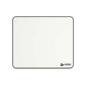 Glorious Large Gaming Mouse Pad White Edition, Smooth Cloth Surface Design, Precision Mouse Tracking Performance, Anti-Slip Base Gaming Mat