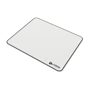 Glorious Large Gaming Mouse Pad White Edition, Smooth Cloth Surface Design, Precision Mouse Tracking Performance, Anti-Slip Base Gaming Mat