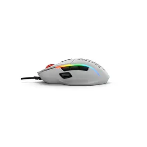 Glorious Model I Matte RGB Modular Gaming Mouse White Edition, Customizable Side Button Design, RGB Lighting Effects, High-Performance Modular Gaming Mouse