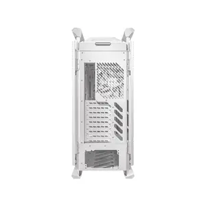 ASUS GR701 ROG Hyperion White E-ATX Full Tower Gaming Case, Dual 420mm Radiator Support, 4 Pre-Installed 140mm Fans, Tempered Glass Panels, 460mm GPU Clearance