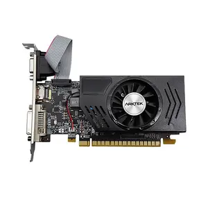 Arktek GT 730 Cyclops 4GB 128-Bit Low Profile Graphics Card, 4GB Memory, PCIe Graphics Interface, Low-Profile Form Factor Design, HDMI VGA and DVI Connectivity, Compact Display Adapter GPU