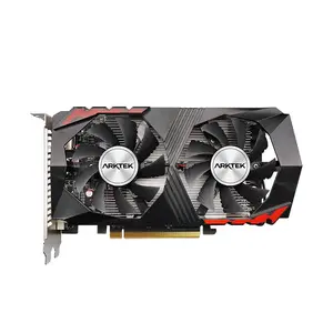 Arktek GeForce GTX 1050 Ti 4GB GDDR5 Graphics Card, 4GB GDDR5 Memory, PCIe 3.0 Interface, Dual-Fan Cooling System, HDMI DisplayPort and DVI Connectivity, Entry-Level Gaming Graphics GPU