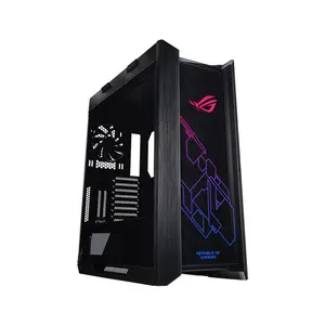 ASUS ROG Strix Helios GX601 Black RGB EATX Mid-Tower Gaming Case, Tempered Glass Aluminum Chassis, 420mm Radiator Support, Aura Sync RGB