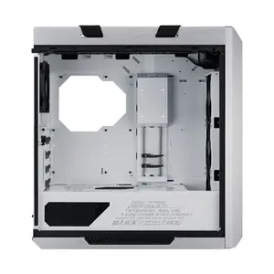 ASUS GX601 ROG Strix Helios White Edition RGB ATX/EATX Mid Tower Gaming Case, Tempered Glass Panels, 420mm Radiator Support, Aluminum Frame, Aura Sync Lighting