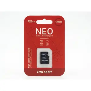 HIKSEMI NEO microSD Memory Card, UHS-I Class 10 U1 V30, Up to 100MB/s Read Speed, TLC Flash Storage Card