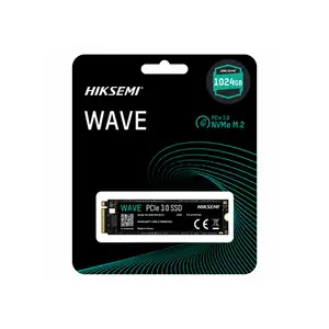 HIKSEMI WAVE(P) 1TB M.2 2280 PCIe 3.0 NVMe Internal Solid State Drive with 3D NAND Flash, Up to 2450MB/s Read Speed & 2450MB/s Write Speed