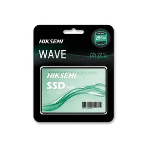 HIKSEMI WAVE(S) 256GB 2.5-Inch SATA III Internal SSD, Up to 510MB/s Read & 400MB/s Write, 3D NAND Flash, Consumer Solid State Drive for Desktop & Laptop Upgrade