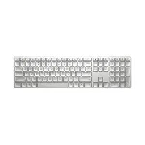 HP 970 Premium Multi-Device Wireless Keyboard 3Z729AA, Full-Size Productivity Layout, Multi-Platform Connectivity, Professional Wireless Keyboard for Advanced Workflows